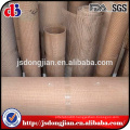 China factory direct sale high temp ptfe mesh belt with bull nose joint film edging